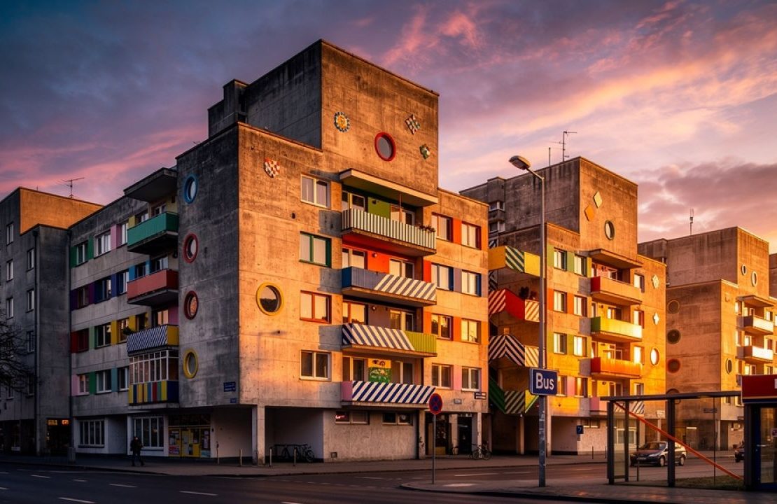 Beton, Visionen und der Puls der Stadt: Berliner Architektur der 80er