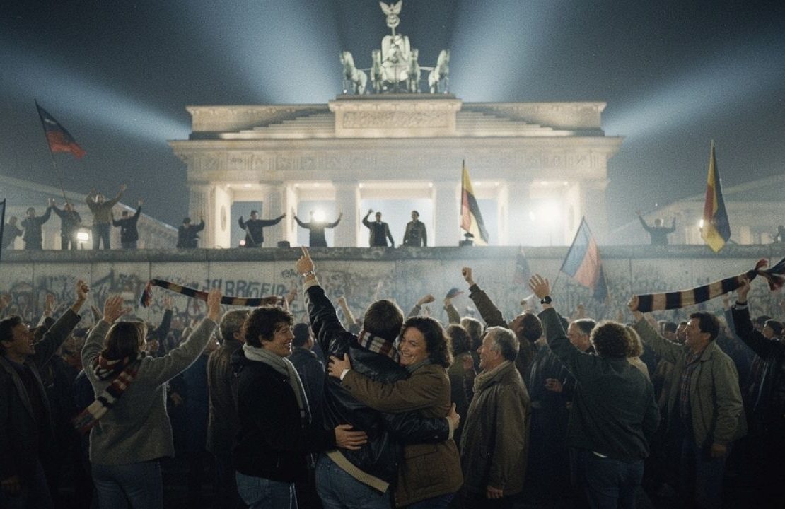Die Nacht des Mauerfalls: Als Berlin die Freiheit tanzte