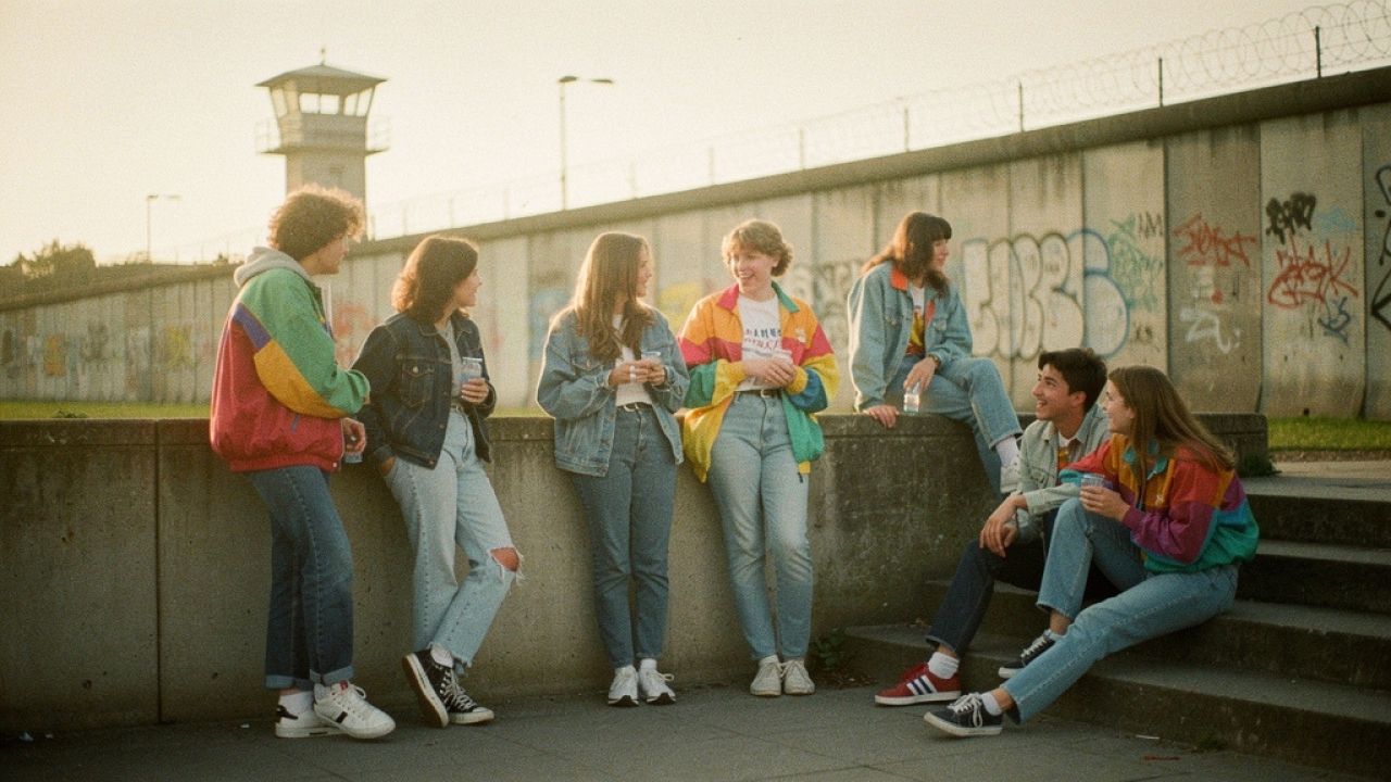 Kreide, Kassetten und der Mauerschatten: Dein Schulalltag in West-Berlin der 80er