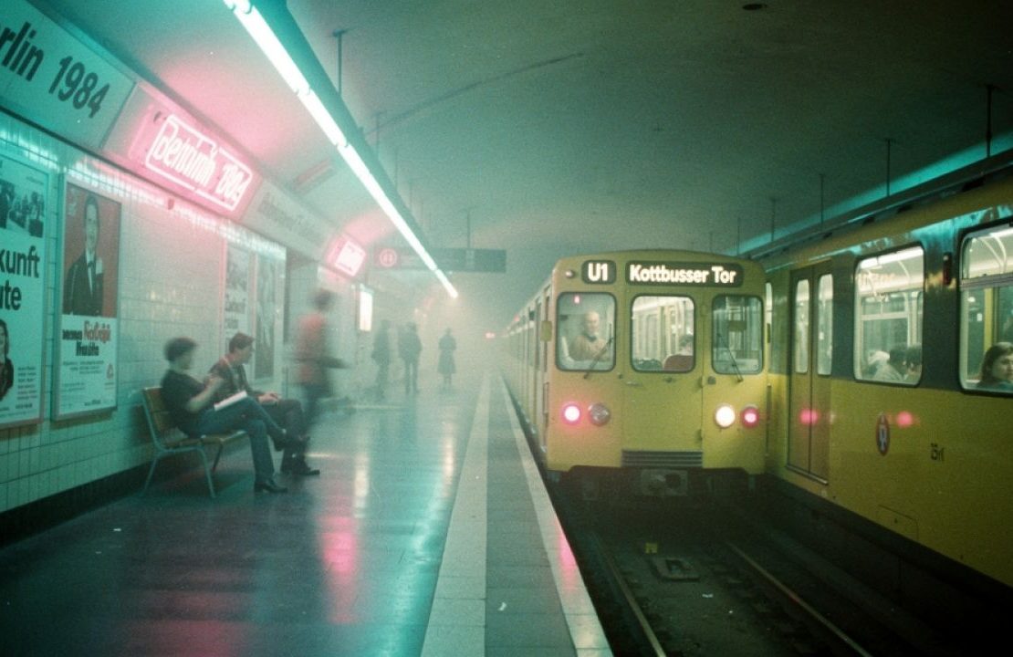 U-Bahnhöfe der 80er: Eine Zeitreise zwischen Neon und Nikotin
