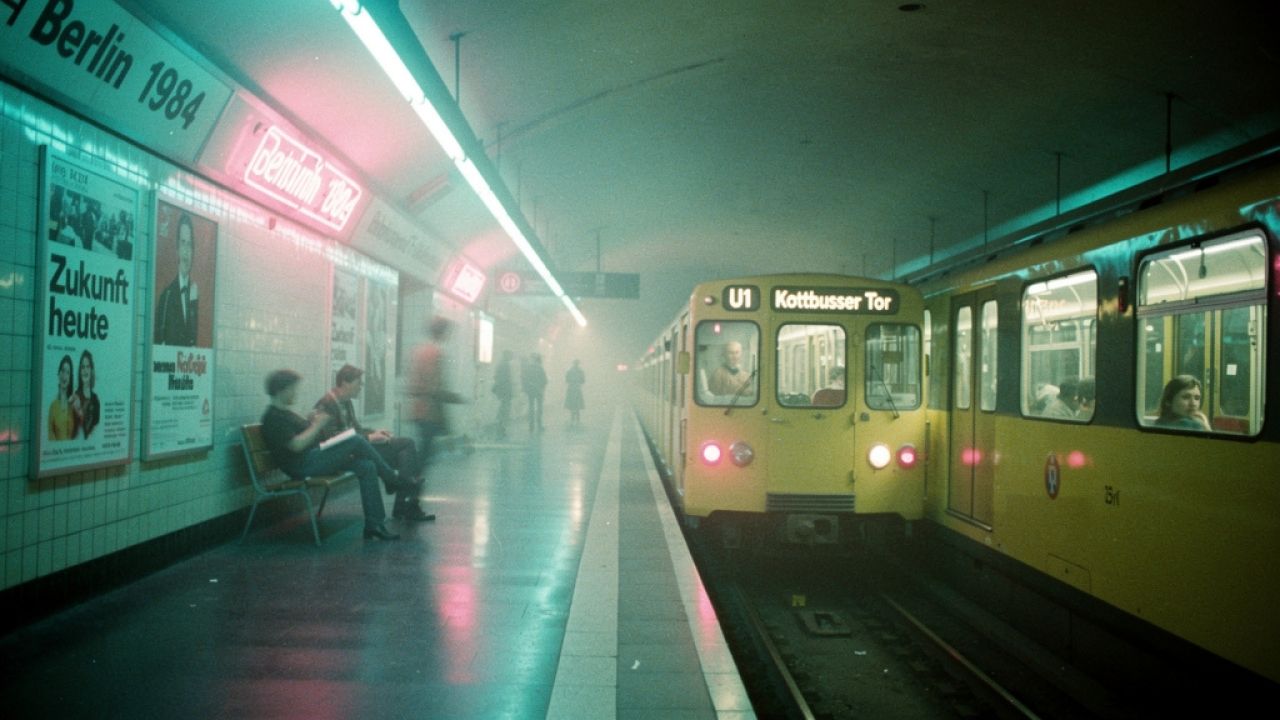 U-Bahnhöfe der 80er: Eine Zeitreise zwischen Neon und Nikotin