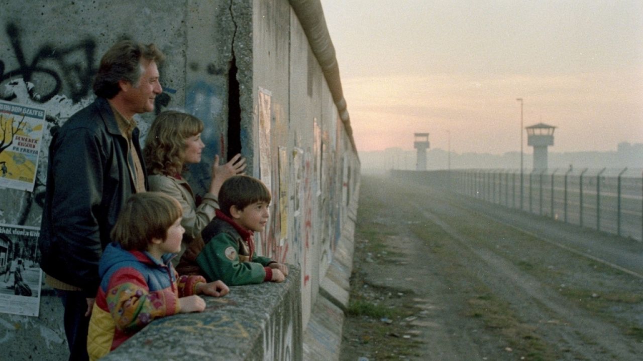 Die Mauer als Lebensrealität: Ein Echo aus Beton und Hoffnung