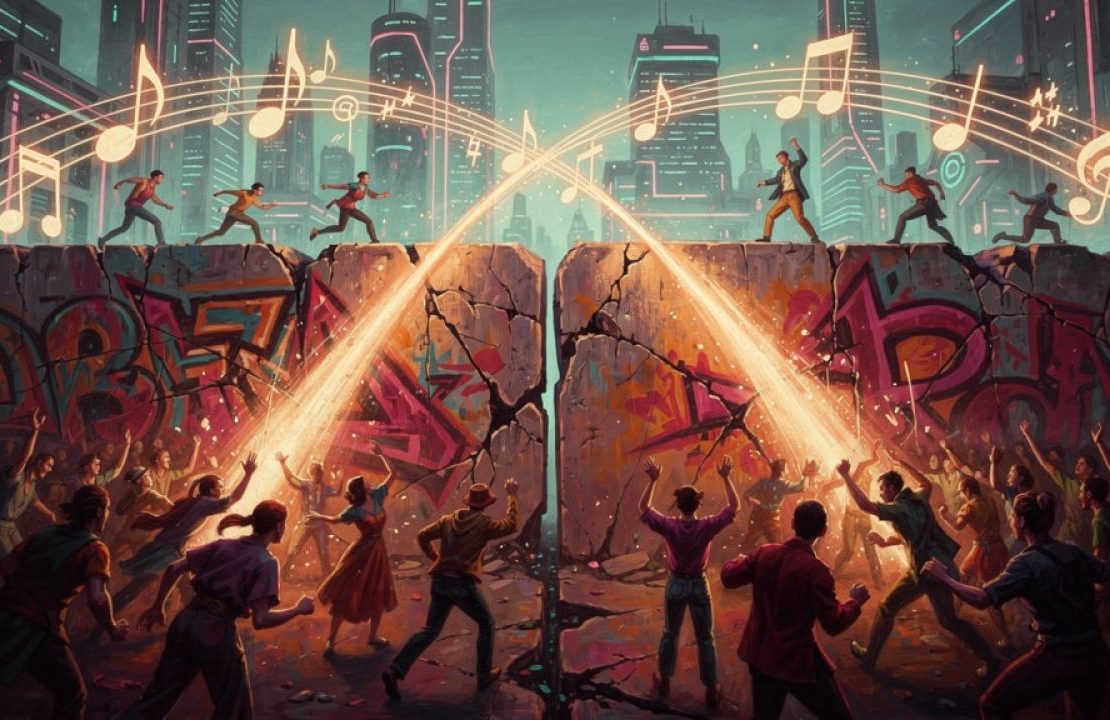 Als die Mauer tanzte: Ost-West-Begegnungen auf Festivals