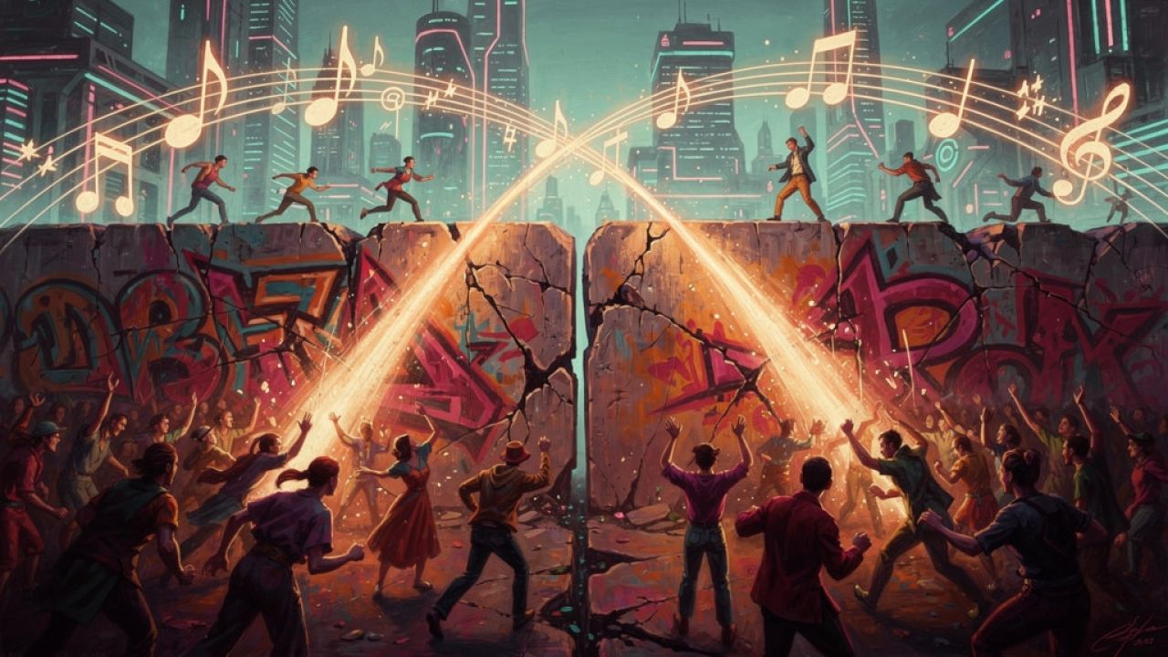 Als die Mauer tanzte: Ost-West-Begegnungen auf Festivals