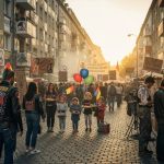 Der wilde Herzschlag der Stadt: Straßenfeste, Demos und Pop-Up-Kunst im Berlin der 80er