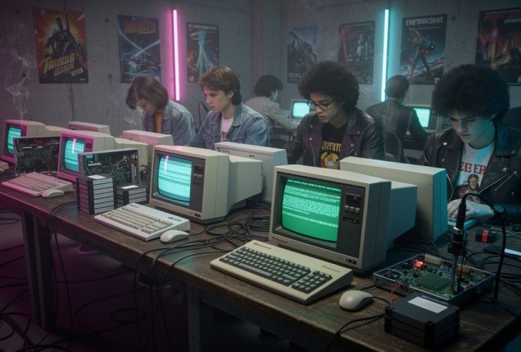 Als Berlin zu pixeln begann: Die ersten Computerclubs in einer geteilten Stadt