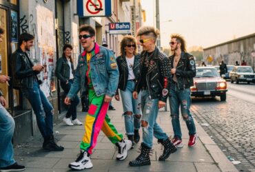Neon, Nieten, Freiheit: Die Mode der 80er auf Berliner Straßen