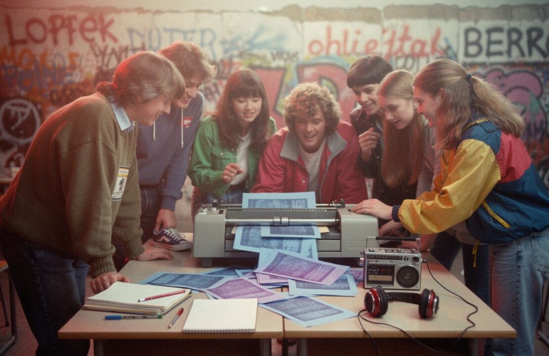 Die heimlichen Stimmen der Jugend: Berliner Schülerzeitungen der 80er