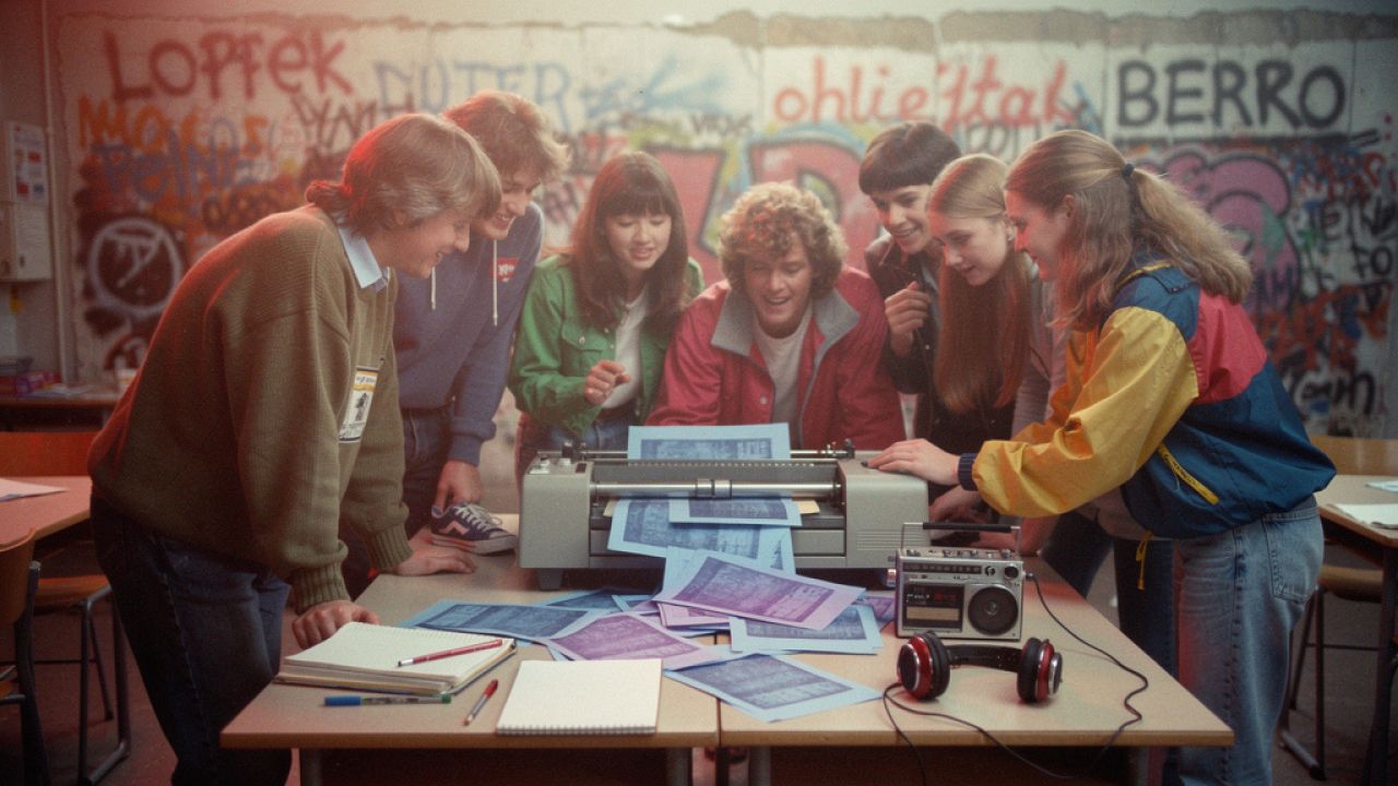 Die heimlichen Stimmen der Jugend: Berliner Schülerzeitungen der 80er